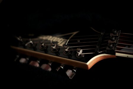 Free stock photo of black, electric guitar, guitar photo