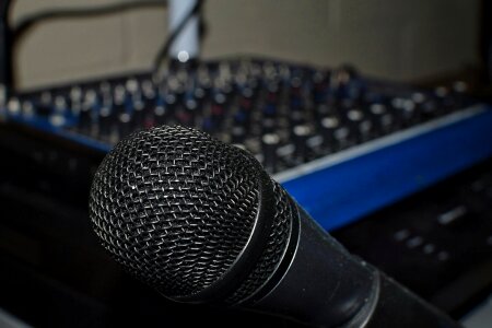 Free stock photo of microphone, recording, sound photo