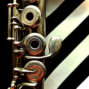 Free stock photo of flute, instrument, metal photo