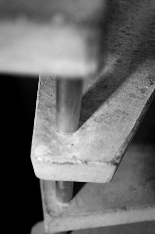 Free stock photo of bw, concrete, metal