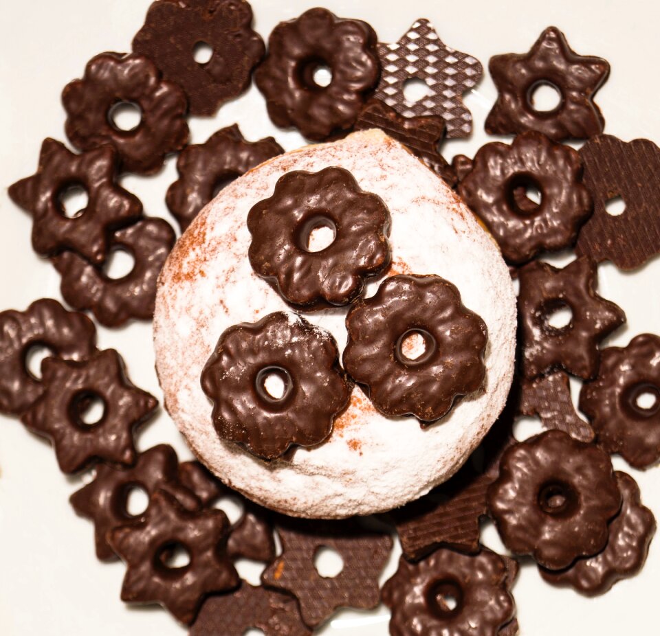Free stock photo of chocolate, donut, sweets