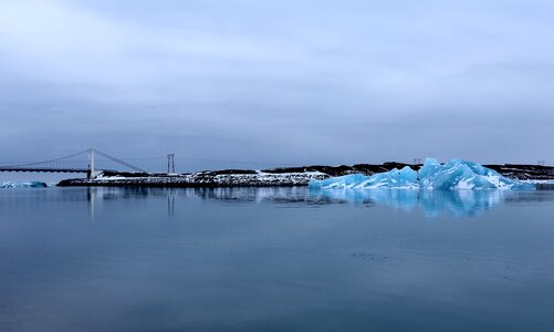 Free stock photo of bridge, iceberg, iceland photo