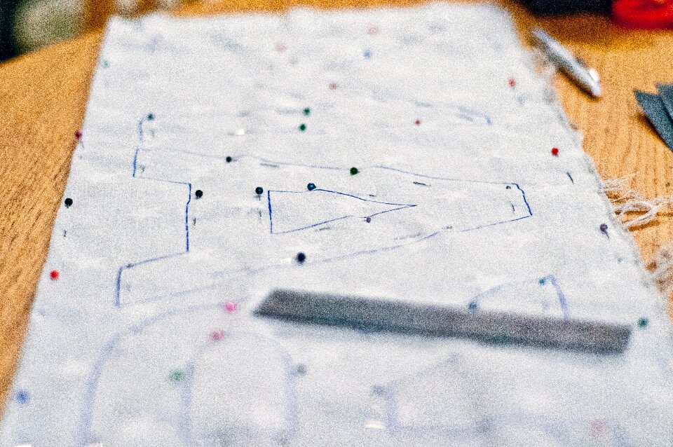 Free stock photo of material, night, pins