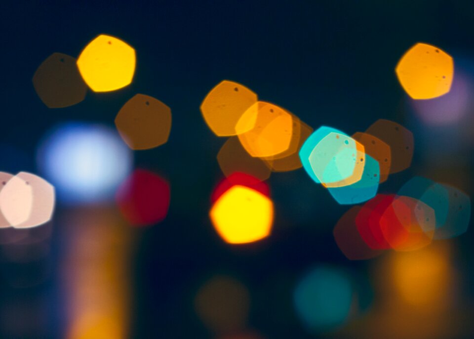 Free stock photo of colors, light, night