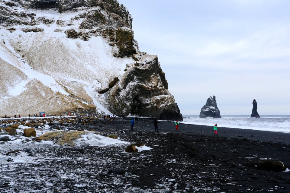 Free stock photo of beach, lava, mountain