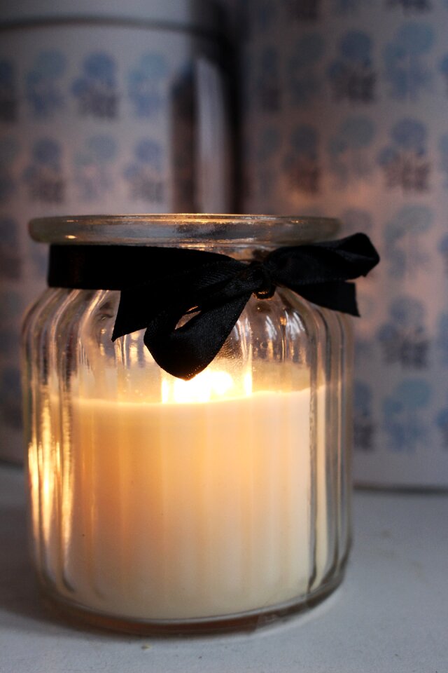 Free stock photo of bow, candle, flame