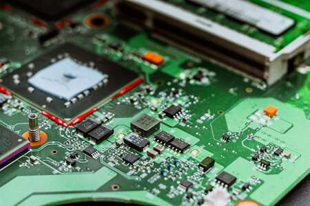Free stock photo of circuit board, close, computer chip photo
