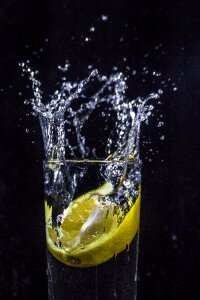 Free stock photo of black, drops, glass