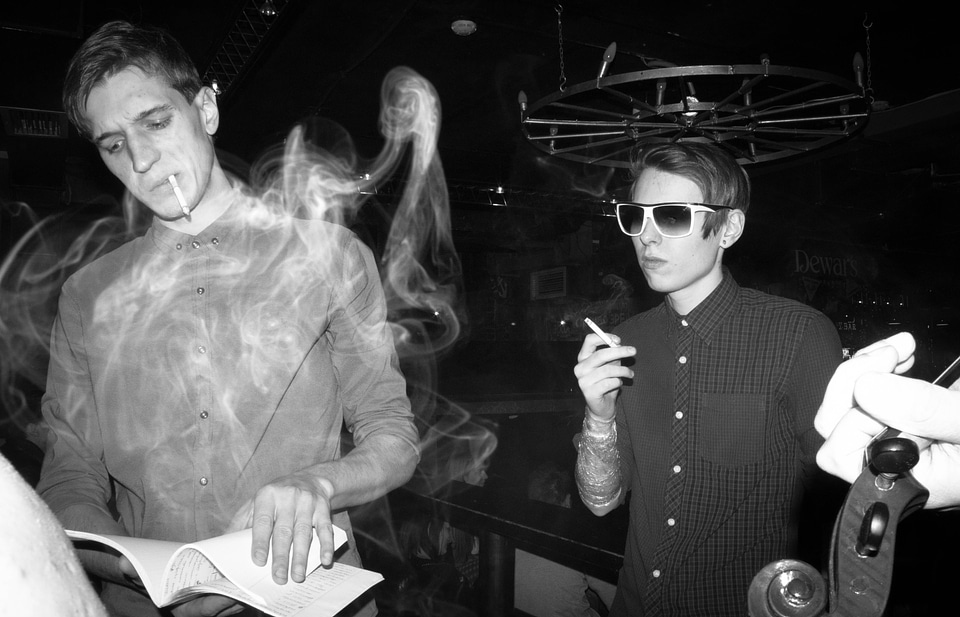 Cigarette smoking music