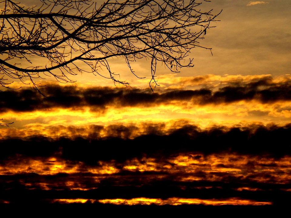 Sky fire red
