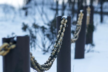 Free stock photo of chain, close, fence photo