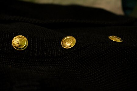 Free stock photo of black, buttons, gold