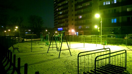Free stock photo of playground, winter photo