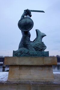Free stock photo of legend, mermaid, monument