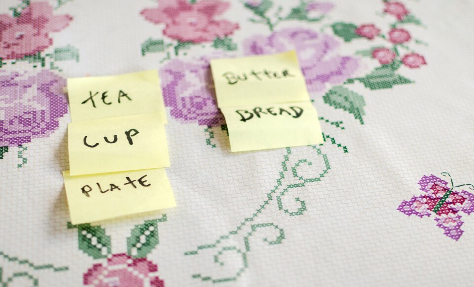 Free stock photo of bread, butter, cup