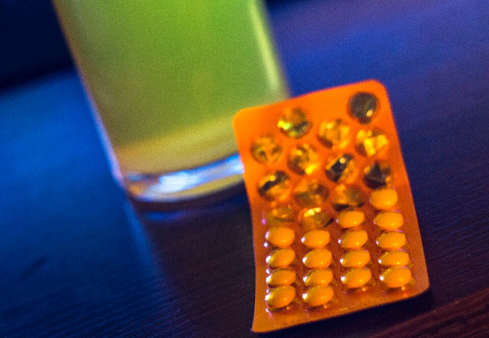 Free stock photo of night, pills, sick