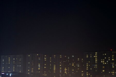 Free stock photo of buildings, city, night