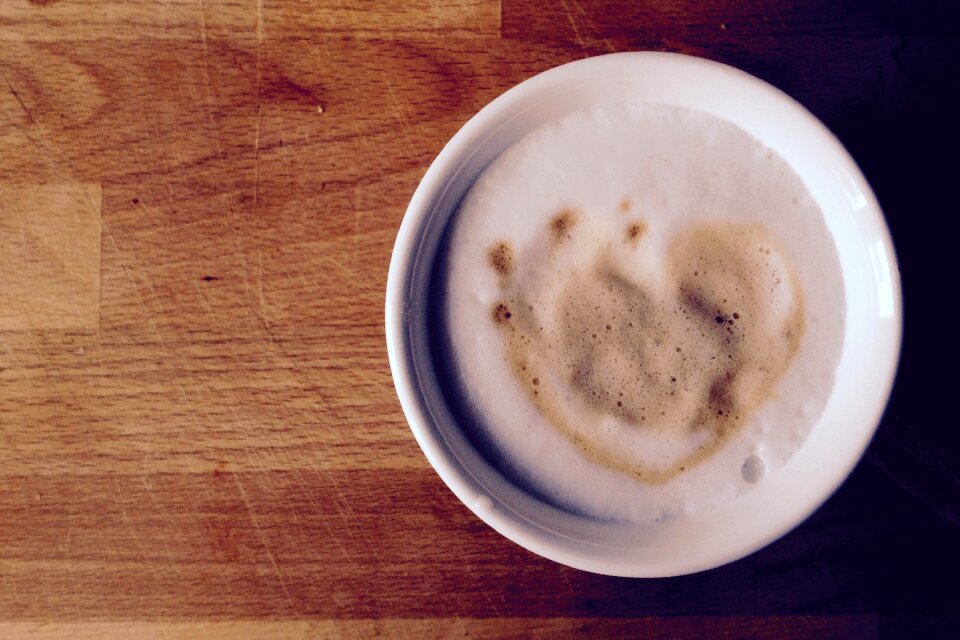 Free stock photo of break, coffee, foam