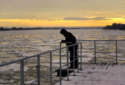 Free stock photo of bridge, floe, ice photo