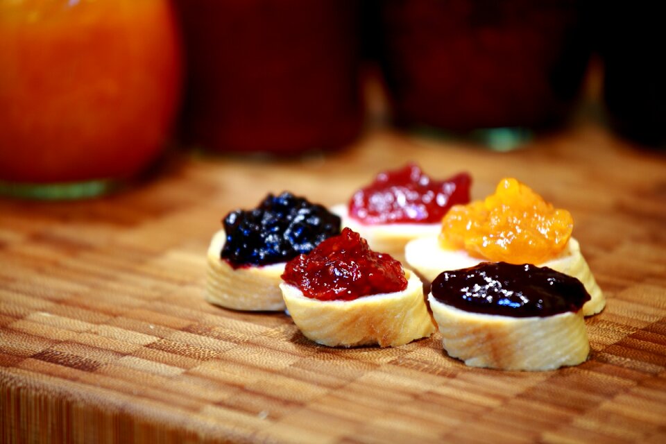 Free stock photo of appricot, black currant, blueberry