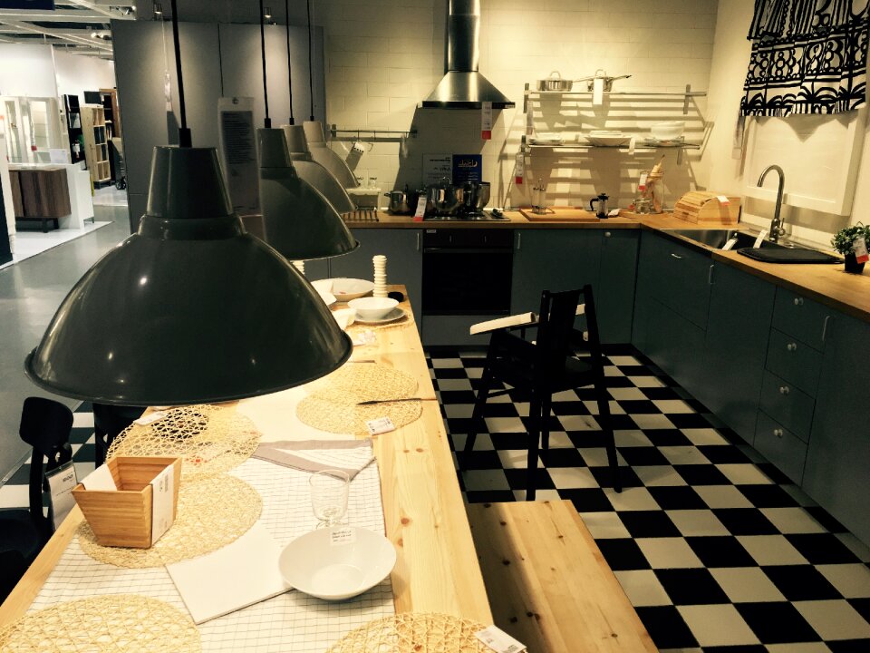 Free stock photo of kitchen, night