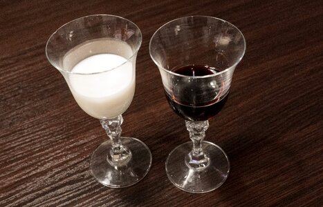 Free stock photo of milk, wine photo