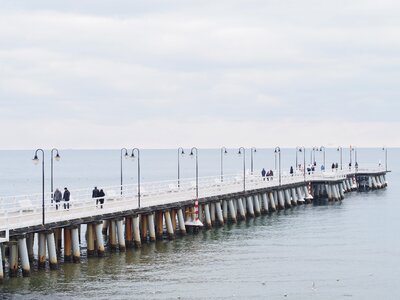 Free stock photo of pier, sea, theme landmarks photo