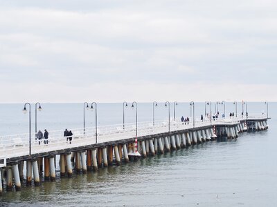 Free stock photo of pier, sea, theme landmarks