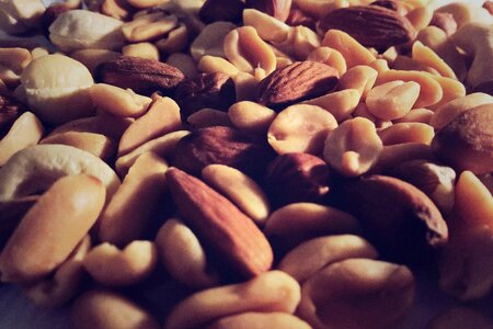 Free stock photo of almonds, assorted, batch