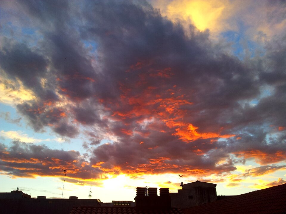 Free stock photo of clouds, colours, sky