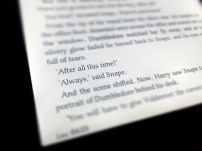 Free stock photo of harrypotter, kindle, rickman