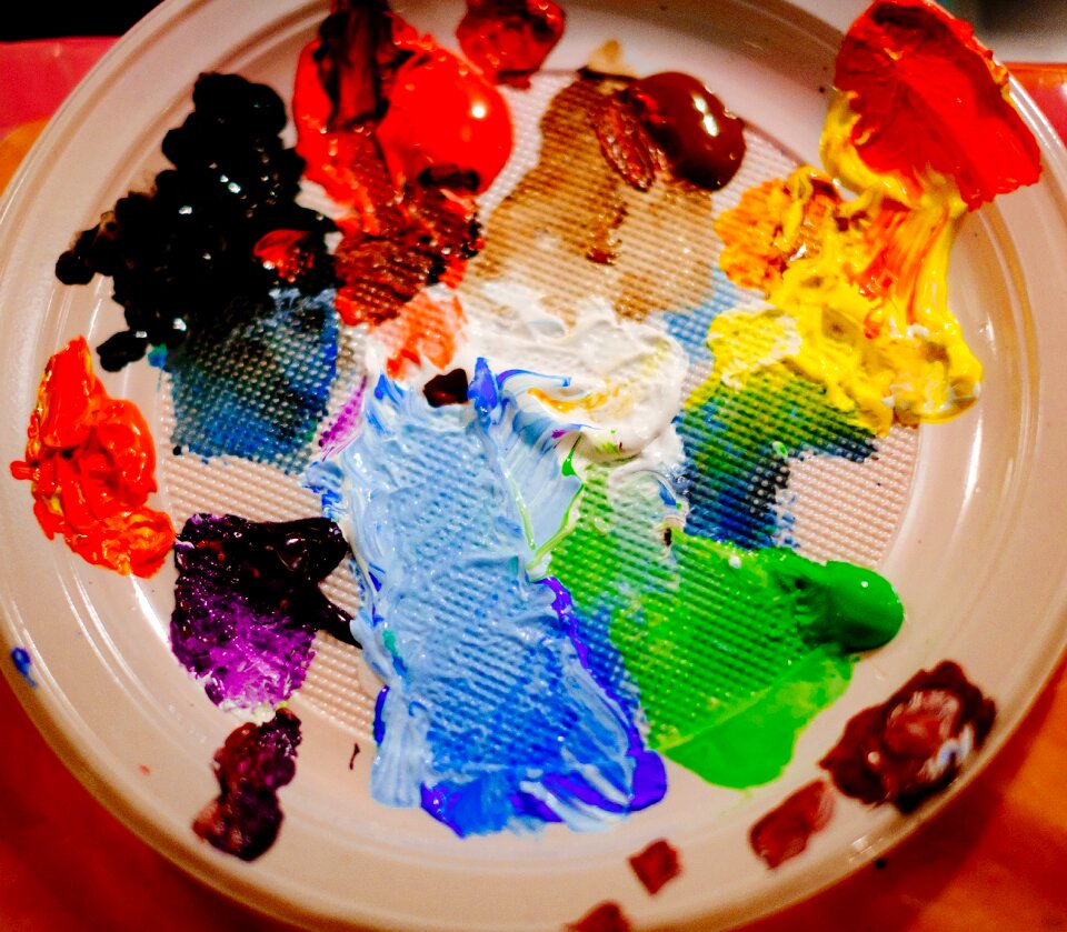 Free stock photo of color, paint