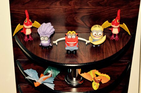 Free stock photo of dragons, minions, toys photo