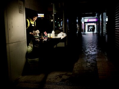 Free stock photo of night, street, Taipei photo