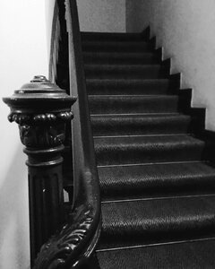 Free stock photo of blackwhite, stairs photo