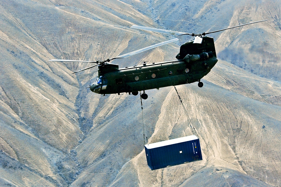 Shipping container usa army