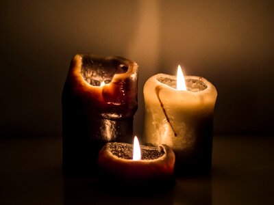Free stock photo of candel, candels, light