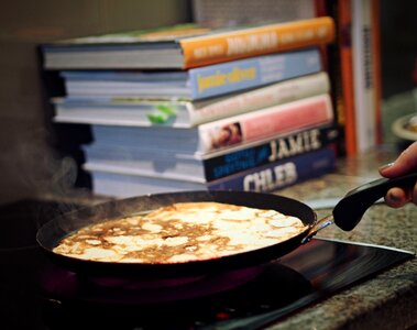Free stock photo of frying pan, pancake, theme cooking