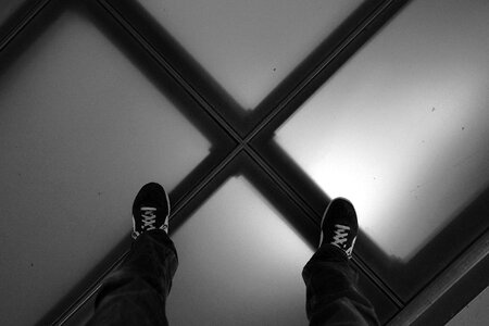 Free stock photo of black and-white, glass floor, tivolivredenburg