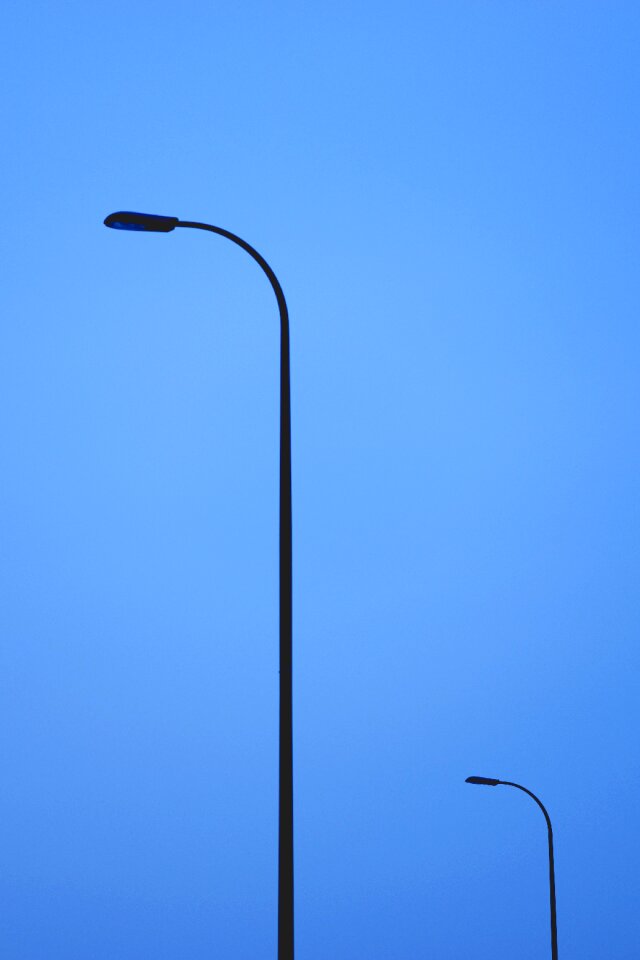 Free stock photo of blue, lantern, minimalism photo