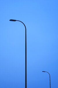 Free stock photo of blue, lantern, minimalism photo