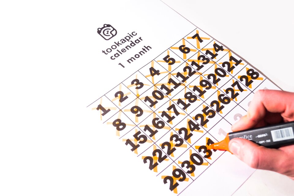 Free stock photo of anniversary, calendar, first