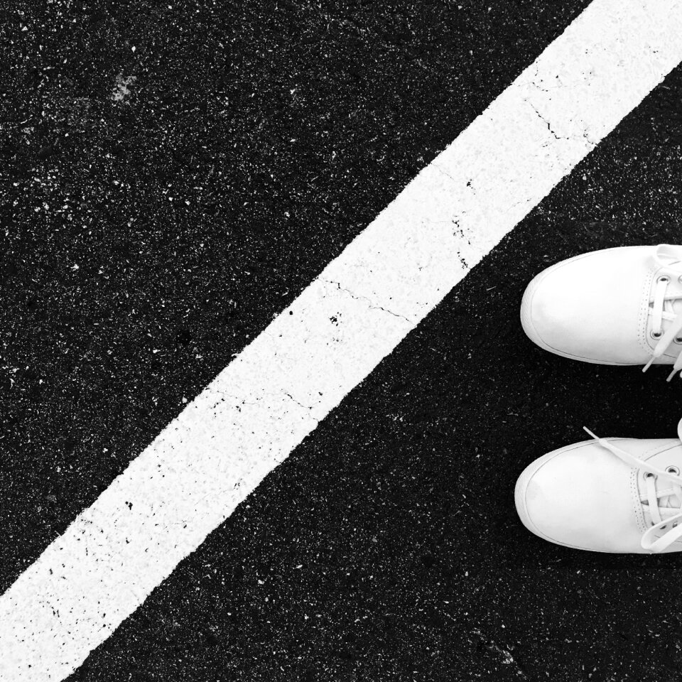 Free stock photo of keds, line, minimalism photo