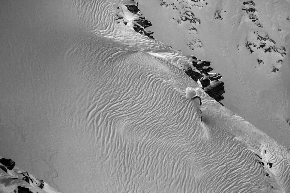 Free stock photo of black white, mountains, snow