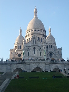 Paris sacre coeur church photo