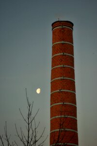 Free stock photo of brick, chimney, moon photo