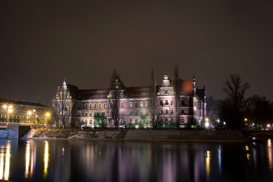 Free stock photo of night, wroclaw