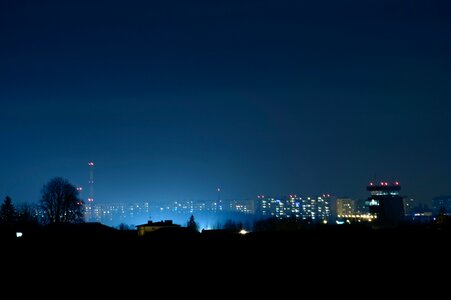 Free stock photo of city, lodz, nihgt