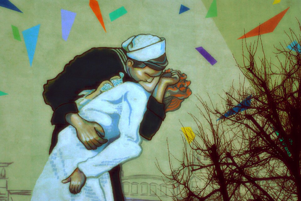 Free stock photo of couple, grafitti, history