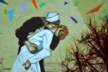Free stock photo of couple, grafitti, history